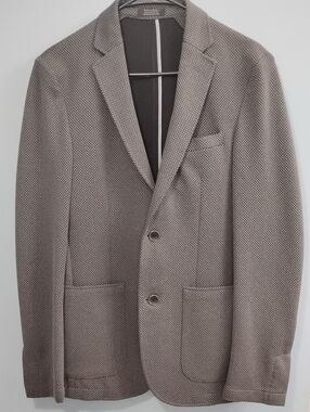 NWOT Vince Camuto Charcoal Knit-Texture Sport Coat Size XS